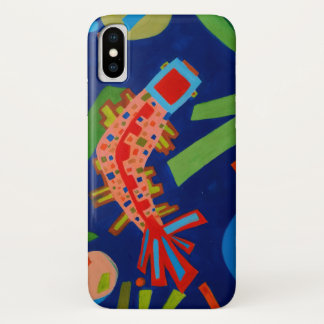 Case-Mate iPhone Case abstraction, poisson, carpe, cubisme,