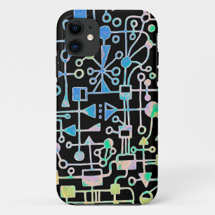 Coque iPhone 11 Abstrait 090112 v2
