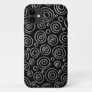 Coque iPhone 11 Abstrait 181112 - Métal exotique