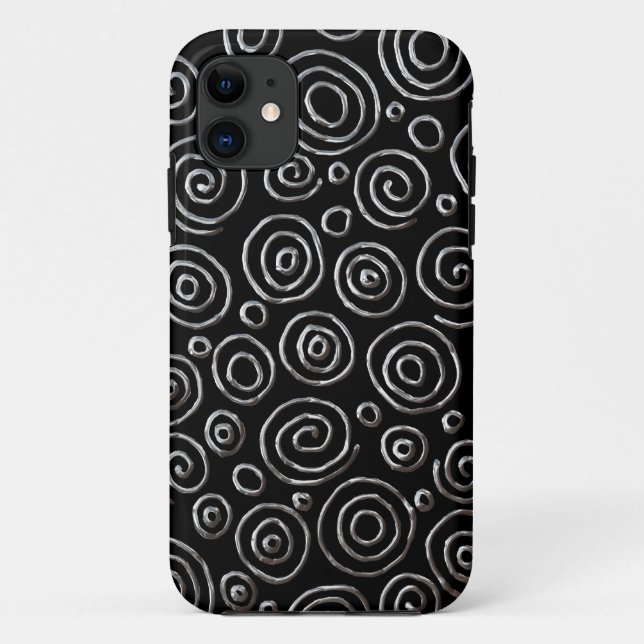 Coques Case-Mate iPhone Abstrait 181112 - Métal exotique (Dos)