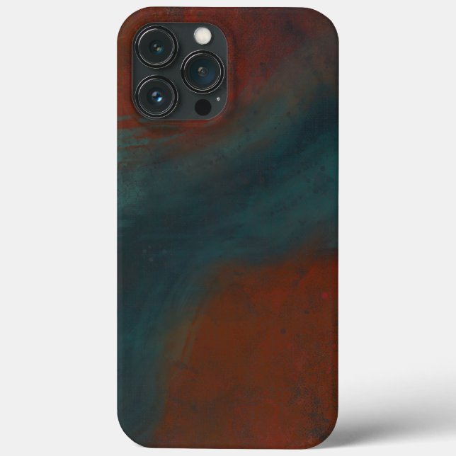 Coques Case-Mate iPhone Abstrait 1 : rouges et bleus (Verso)