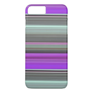 Coque iPhone 8 Plus/7 Plus Abstrait #1 : Violet et gris