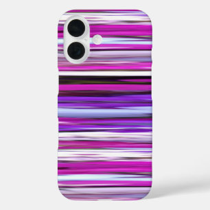 Coque Pour iPhone 16 Abstrait #2 : Flou pourpre