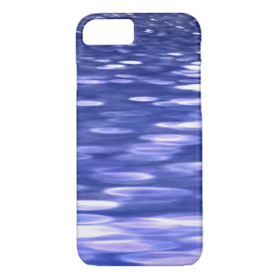 Coque iPhone 8/7 Abstrait #3 : Bleu shimmer