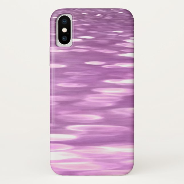 Coques Case-Mate iPhone Abstrait #3 : Lilac Shimmer (Dos)