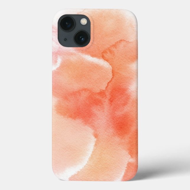 Coques Case-Mate iPhone Abstrait aquarelle peint à la main arrière - plan (Verso)