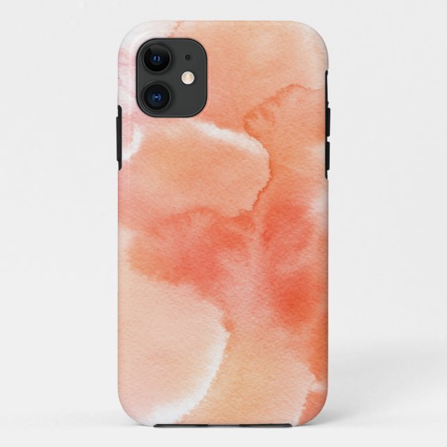 Coques Case-Mate iPhone Abstrait aquarelle peint à la main arrière - plan (Dos)