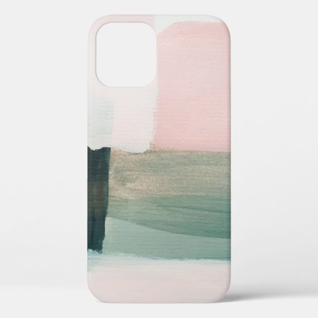 Coques Case-Mate iPhone Abstrait arrière - plan d'art moderne. Peinture gr (Verso)