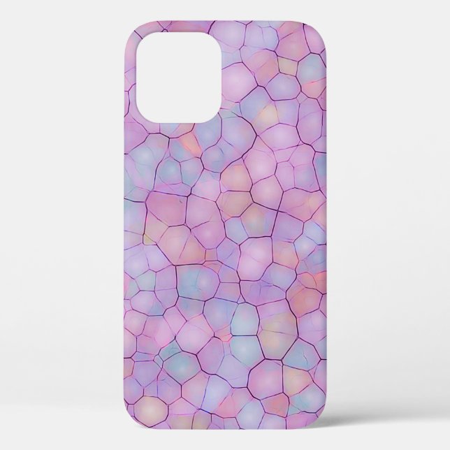 Coques Case-Mate iPhone Abstrait arrière - plan transparent de taches colo (Verso)