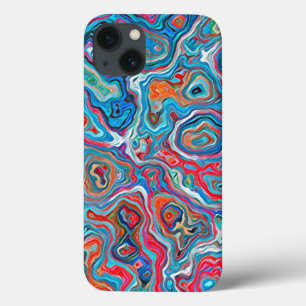 Case-Mate iPhone Case Abstrait artistique coloré et liquide