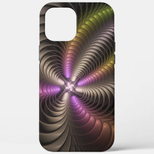 Case-Mate iPhone Case Abstrait brillant Trippy coloré 3D Fractal Art