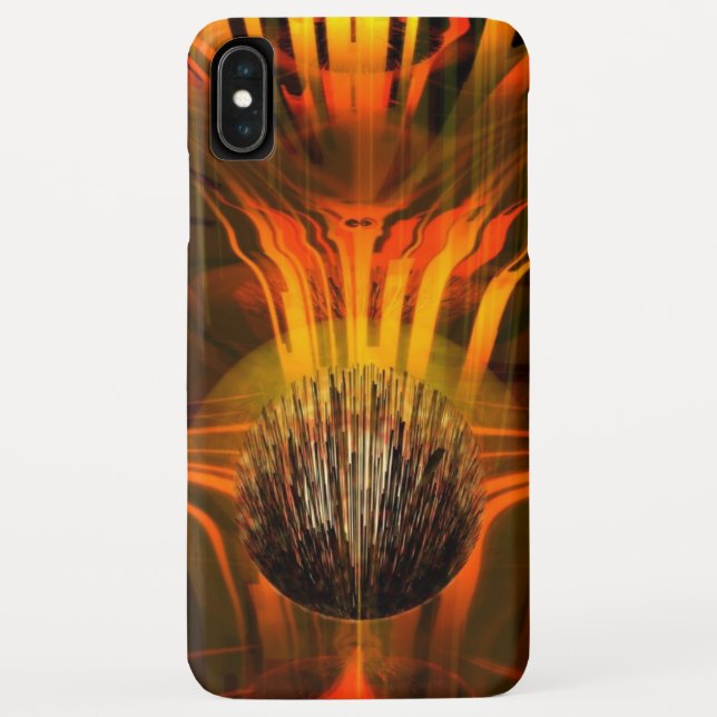 Coques Case-Mate iPhone abstrait chaud (Dos)
