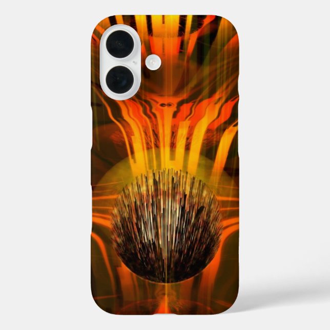 Coques Case-Mate iPhone abstrait chaud (Verso)