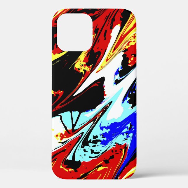 Coques Case-Mate iPhone Abstrait coloré,  (Verso)