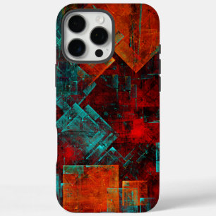 Coque iPhone 16 Pro Max Abstrait Cool coloré moderne Motif artistique