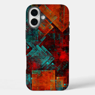 Coque Pour iPhone 16 Plus Abstrait Cool coloré moderne Motif artistique