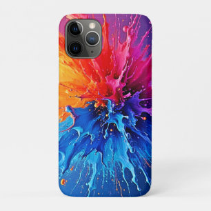 Case-Mate iPhone Case Abstrait de projection de peinture dynamique