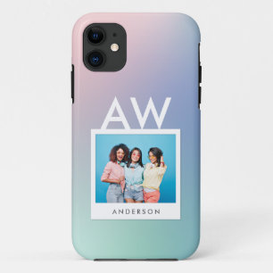 Case-Mate iPhone Case Abstrait dégradé arc-en-ciel meilleur amis photo