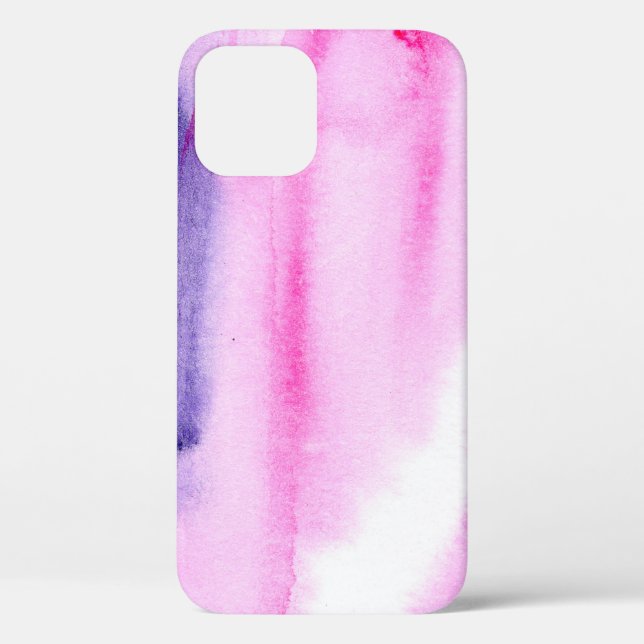 Coques Case-Mate iPhone abstrait fait main arrière - plan avec eau artisti (Verso)