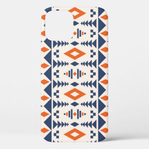 Case-Mate iPhone Case Abstrait géométrique aztèque, motif transparent.