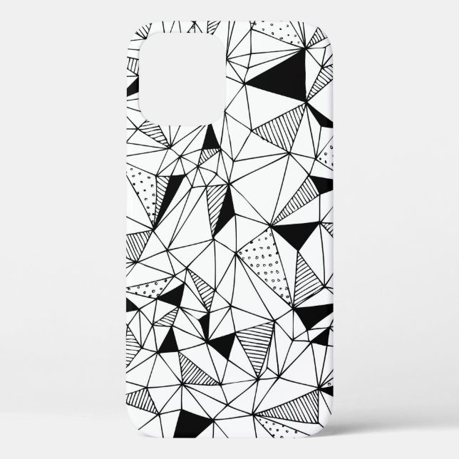 Coques Case-Mate iPhone Abstrait géométrique : Polygonal Arrière - plan Ar (Verso)