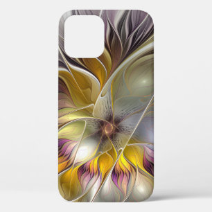 Case-Mate iPhone Case Abstrait Imaginaire coloré Fleur moderne Fractal