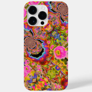 Coque Case-Mate iPhone Abstrait mandala de tournesol surréaliste, amusant