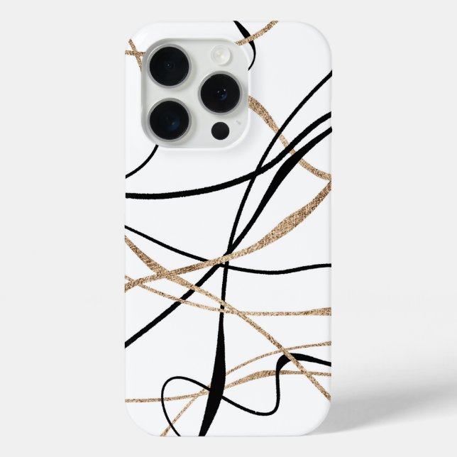 Coques Case-Mate iPhone Abstrait moderne (Verso)