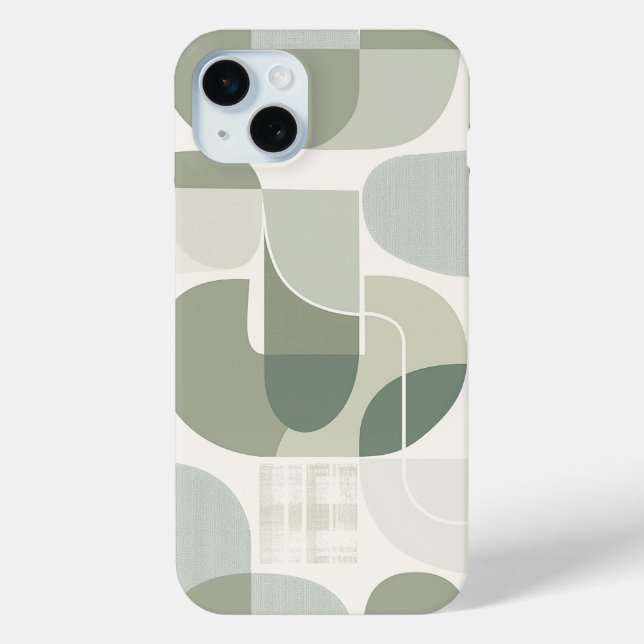 Coques Case-Mate iPhone Abstrait moderne (Verso)