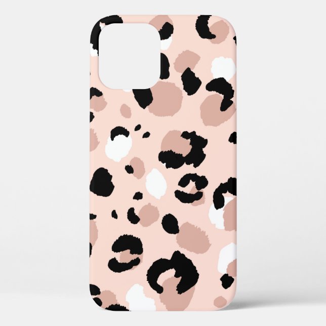 Coques Case-Mate iPhone Abstrait moderne léopard sans couture motif. Anima (Verso)