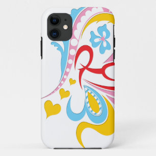 Coques Pour iPhone Abstrait moderne sur blanc
