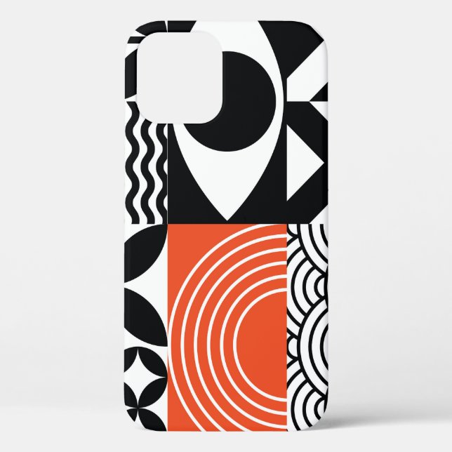 Coques Case-Mate iPhone Abstrait moderne : toile de design artistique. (Verso)