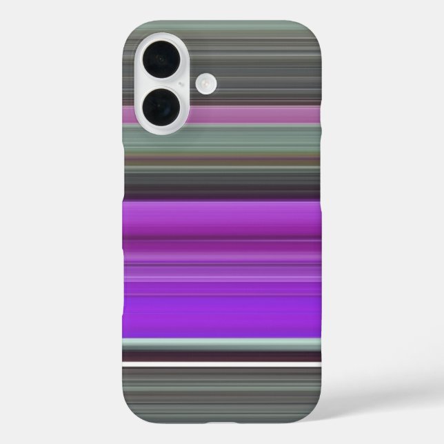 Coques Case-Mate iPhone Abstrait n° 1 : Coque-coque iphone gris et violet (Verso)