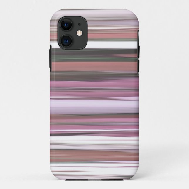 Coques Case-Mate iPhone Abstrait n° 2 : flou rose (Dos)