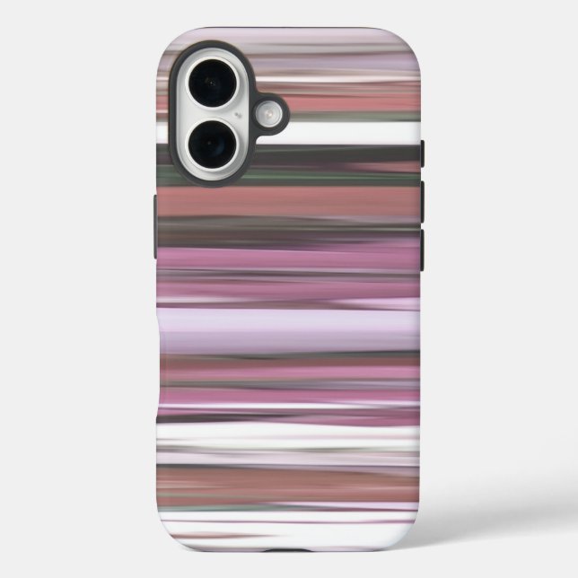 Coques Case-Mate iPhone Abstrait n° 2 : flou rose (Verso)