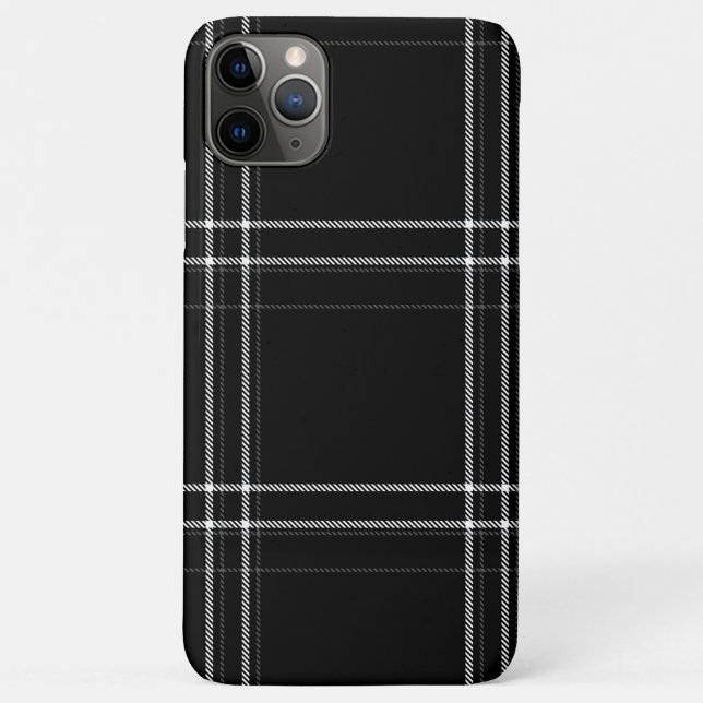 Coques Case-Mate iPhone Abstrait noir et blanc (Dos)