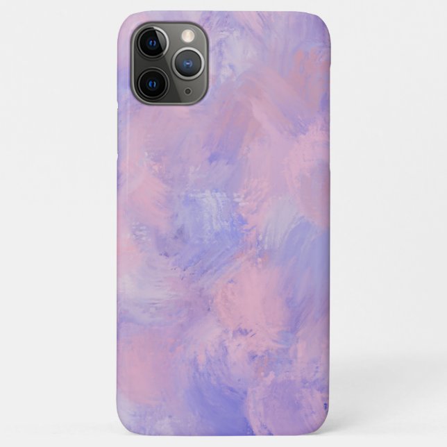 Coques Case-Mate iPhone Abstrait Pastel Blush Rose et Bleu (Dos)
