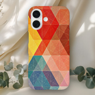 Coques iPhone 16 Abstrait polygone