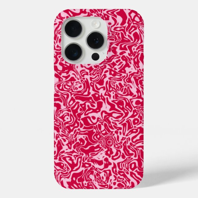 Coques Case-Mate iPhone Abstrait rose (Verso)