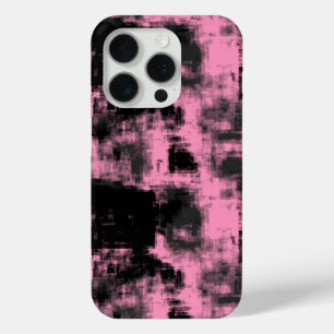 Coque Case-Mate iPhone abstrait rose et noir