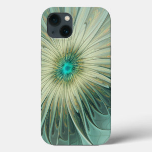 Case-Mate iPhone Case Abstrait Sage Green Imaginaire Fleur Fractal Art