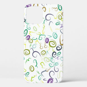 Case-Mate iPhone Case Abstrait sans couture motif manuel abstrait, art,