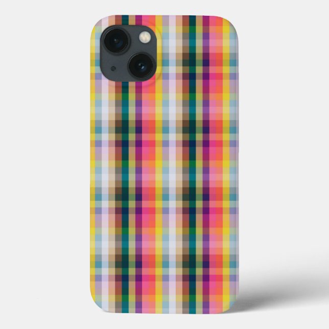 Coques Case-Mate iPhone Abstrait Scottish Plaid (Verso)
