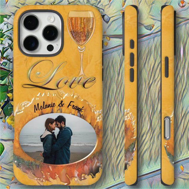 Coques Case-Mate iPhone Abstrait Sunset Love 0612 (Créateur téléchargé)