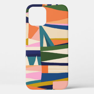 Case-Mate iPhone Case Abstrait tendance : Main colorée dessinée.