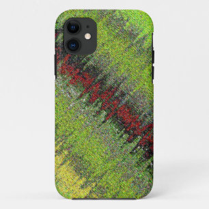 Coque iPhone 11 Abstrait urbain de Chevron