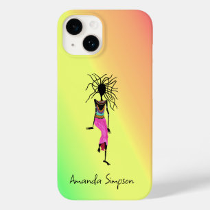 Coque Case-Mate iPhone Abstraite Africaine Art Colorful Warrior
