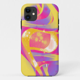 Coque iPhone 11 Abstraite chaude fractale