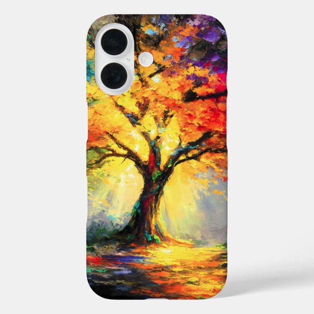 Coques Case-Mate iPhone Abstraite nature spirituelle Arbre de vie (Verso)