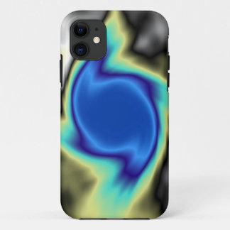 Etui iPhone Case-Mate Abstraite spirale bleue